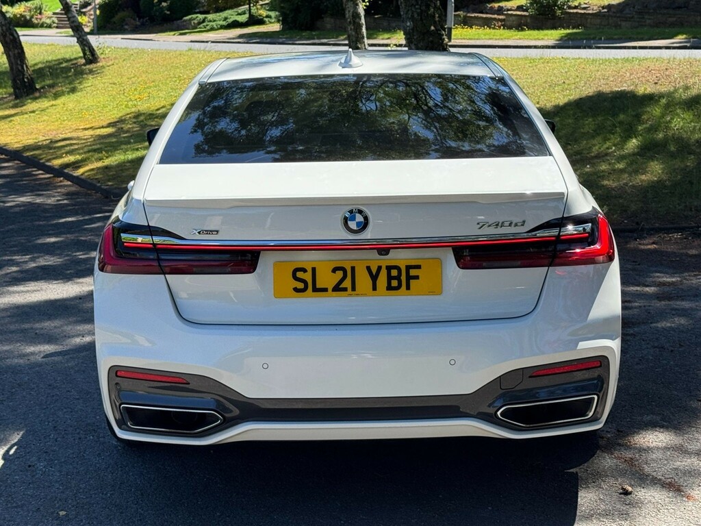 BMW 7 Series 730D Mht M Sport Grey #47