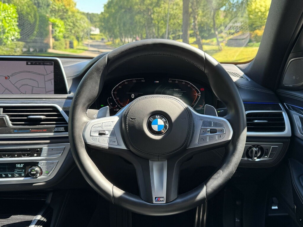 BMW 7 Series 730D Mht M Sport Grey #46