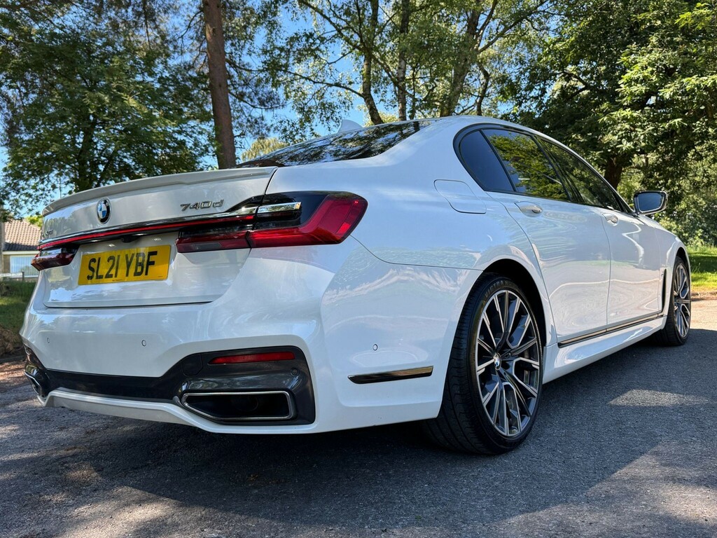BMW 7 Series 730D Mht M Sport Grey #27