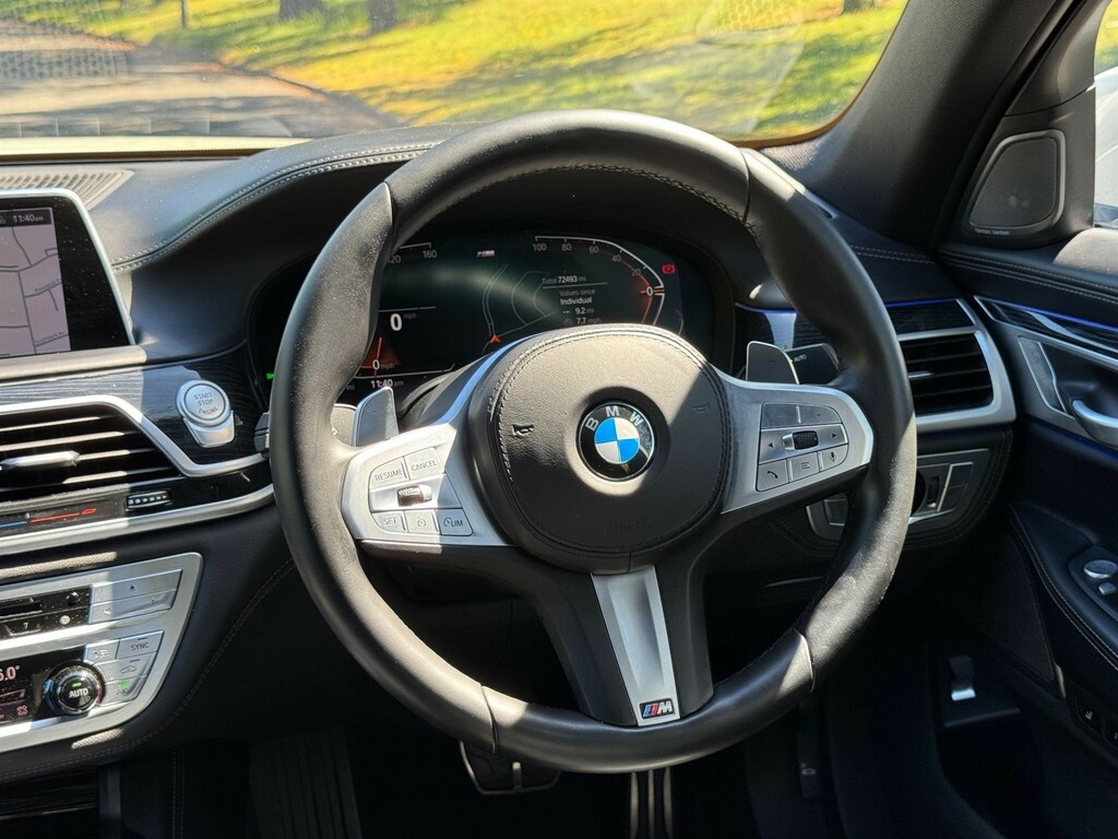 BMW 7 Series 730D Mht M Sport Grey #40