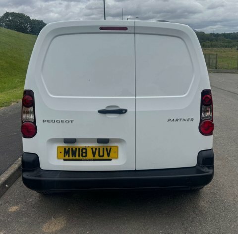 Peugeot Partner 1.6 Partner Se White #5