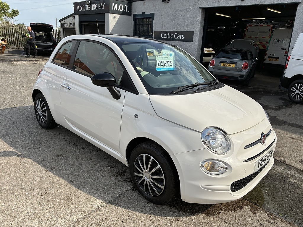 Fiat 500 Pop White