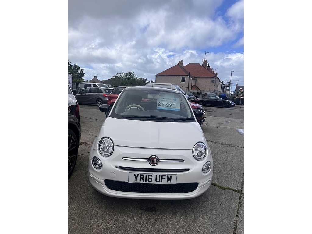 Fiat 500 Pop White #2