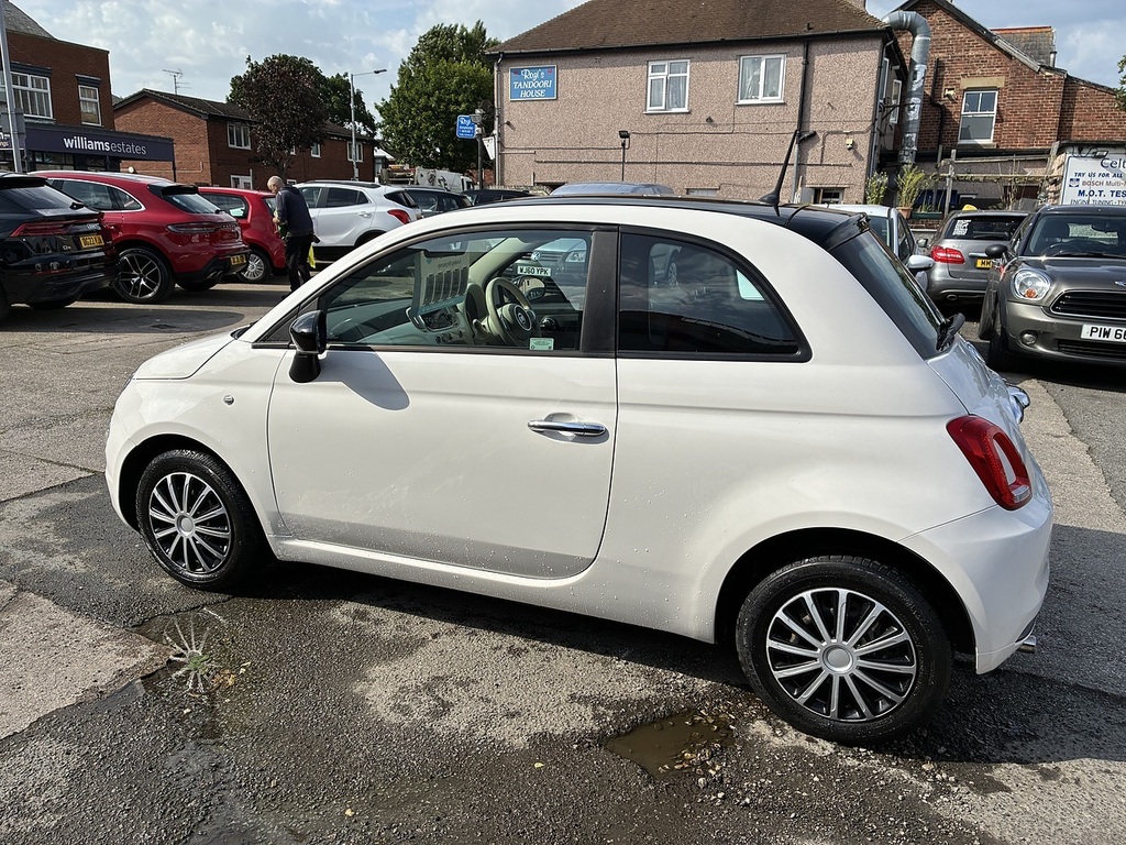 Fiat 500 Pop White #6