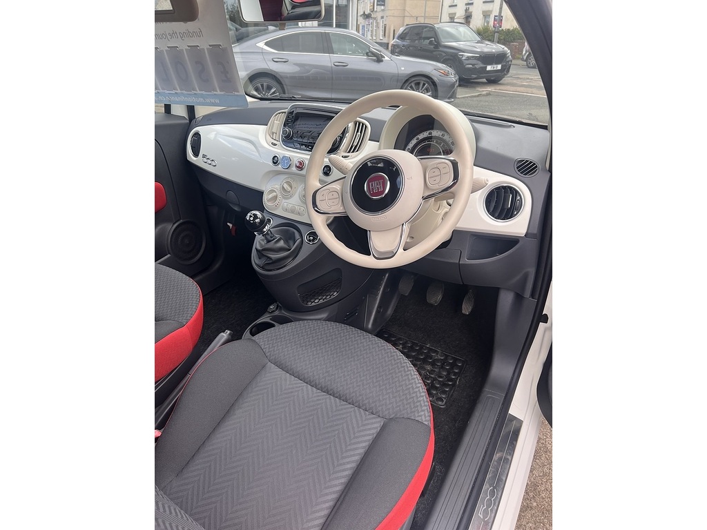 Fiat 500 Pop White #5