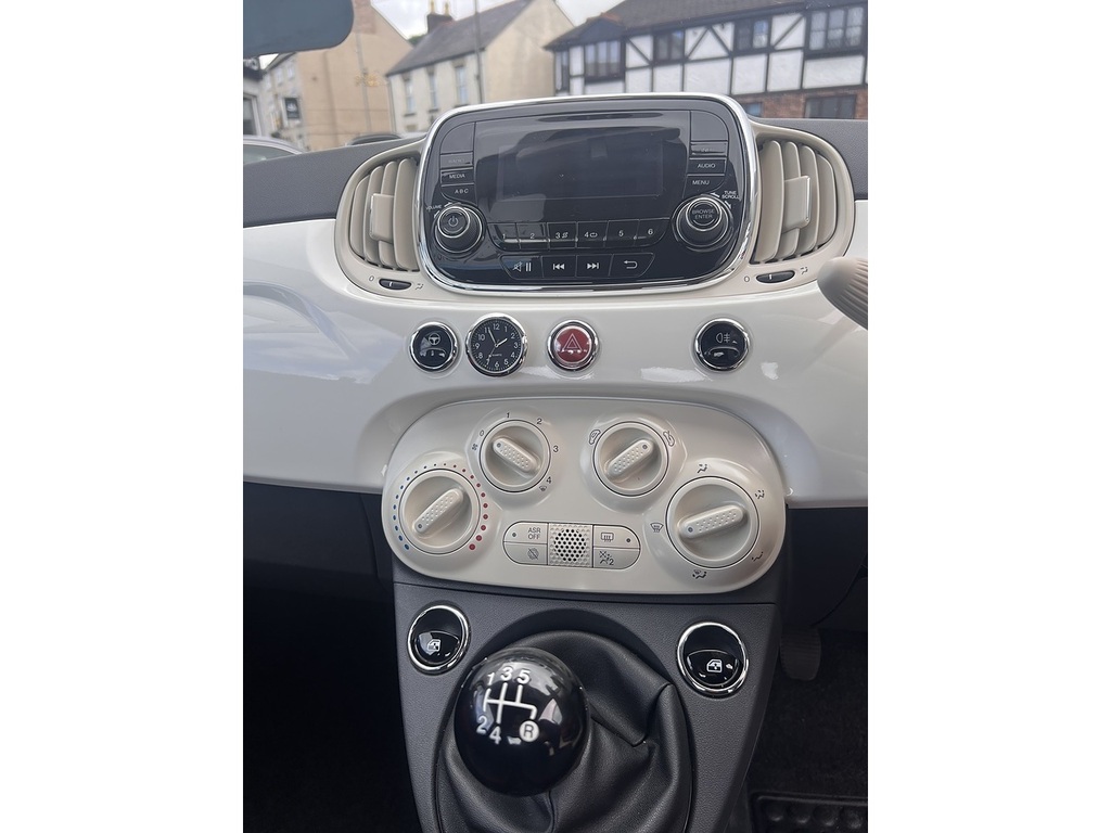 Fiat 500 Pop White #6