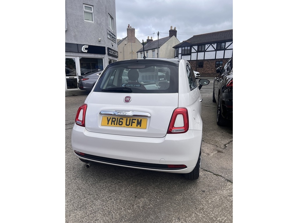 Fiat 500 Pop White #4