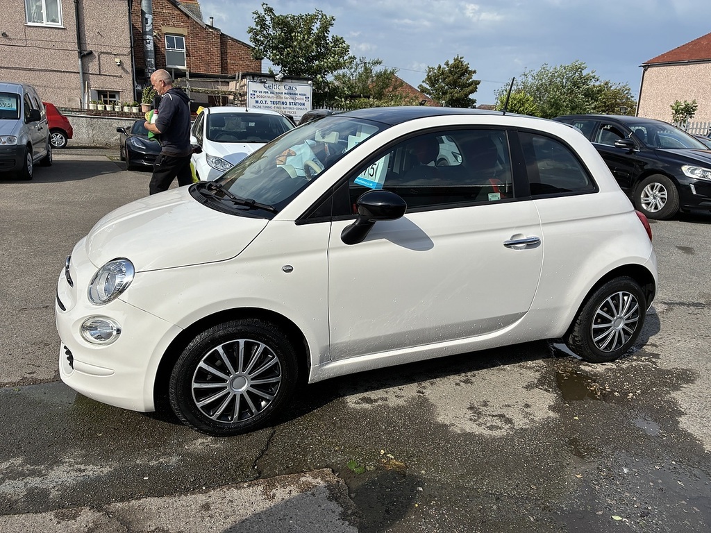 Fiat 500 Pop White #3