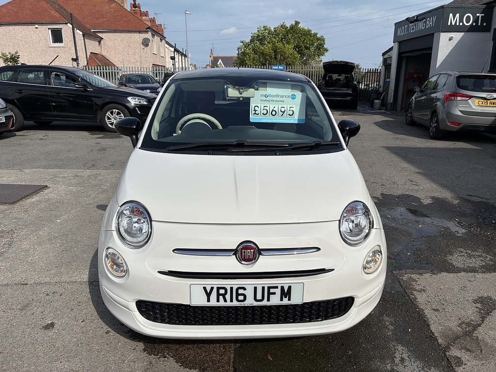 Fiat 500 Pop White #2