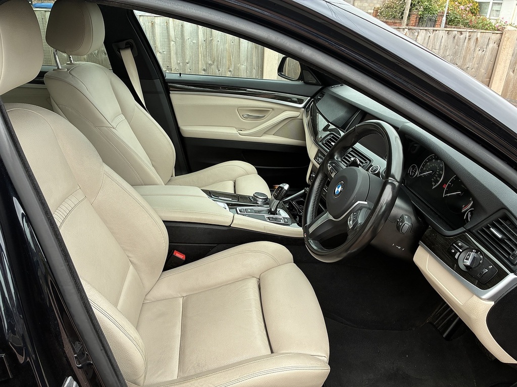 BMW 5 Series 520D Luxury Blue #9