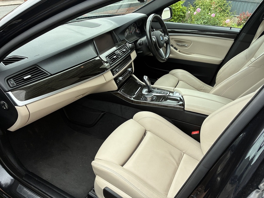 BMW 5 Series 520D Luxury Blue #8