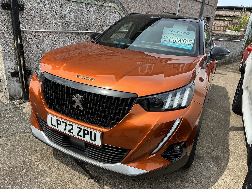 Peugeot 2008 Puretech Gt Orange