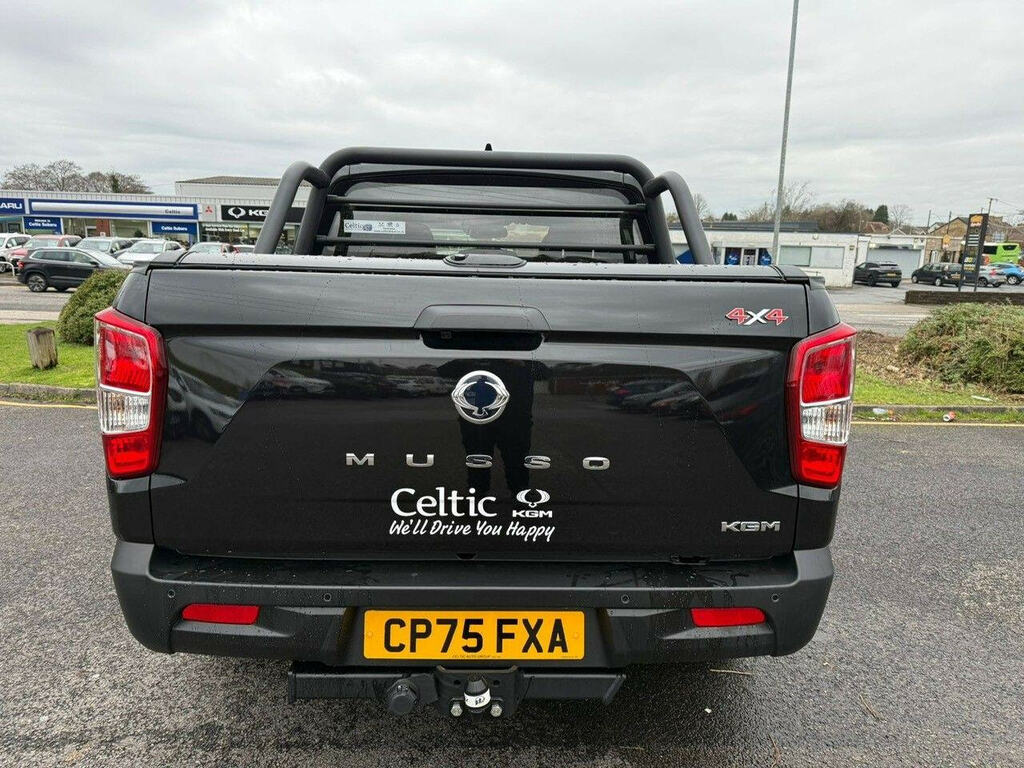SsangYong Musso 2.2D Saracen 4Wd Euro 6 CP75FXA Black #5