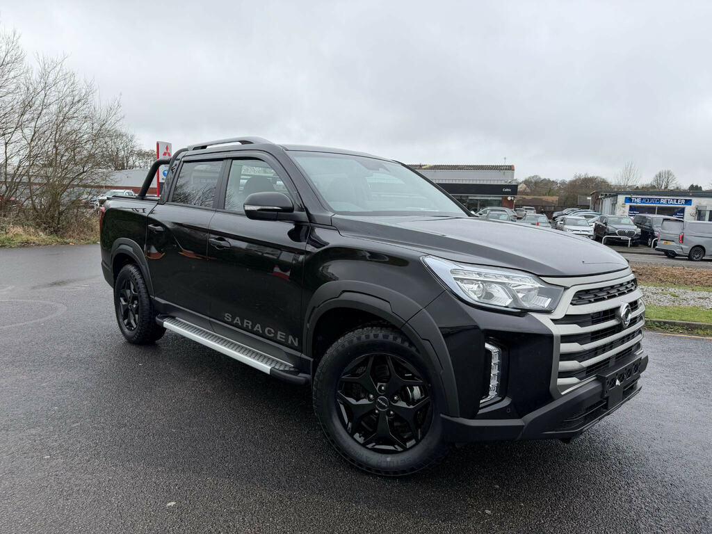 SsangYong Musso 2.2D Saracen 4Wd Euro 6 Black