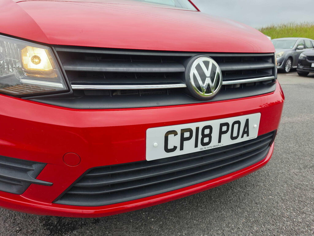 Volkswagen Caddy 2.0 Tdi C20 Bluemotion Tech Trendline Swb Euro 6 CP18POA Red #6