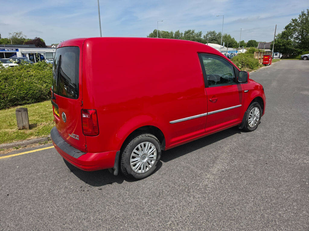 Volkswagen Caddy 2.0 Tdi C20 Bluemotion Tech Trendline Swb Euro 6 Red #2