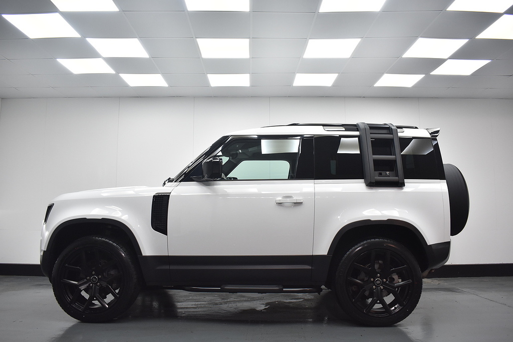 Land Rover Defender 90 Suv SA21HXZ White #2