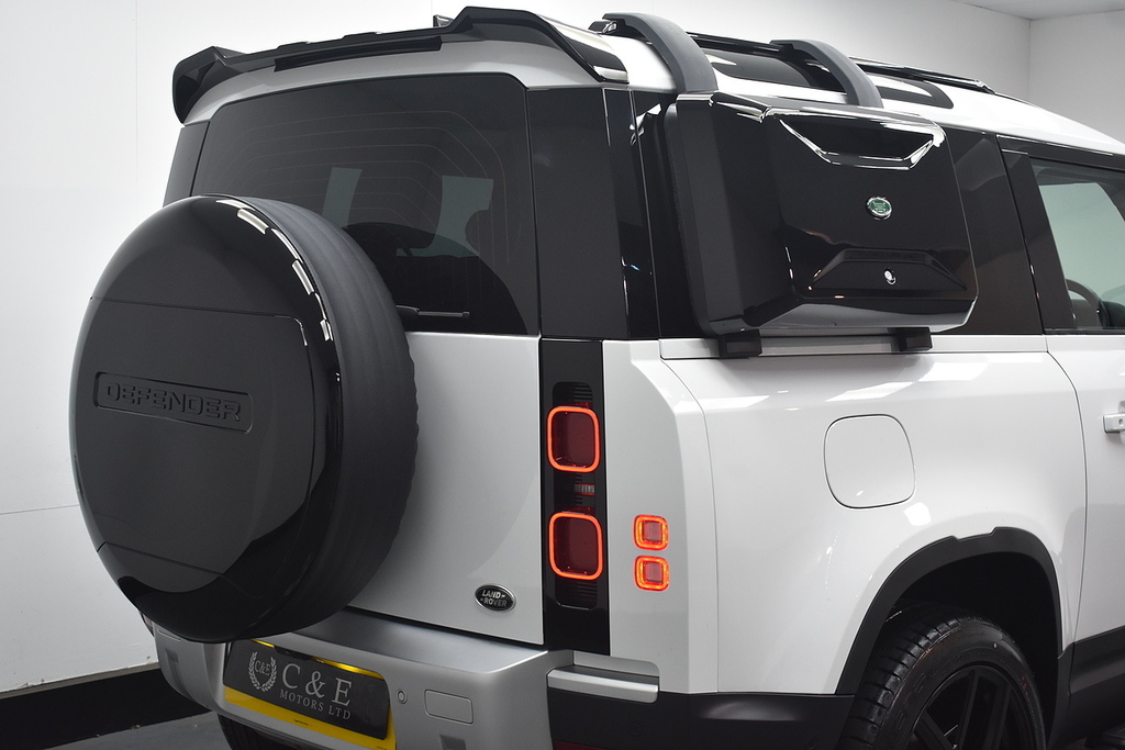 Land Rover Defender 90 Suv SA21HXZ White #5