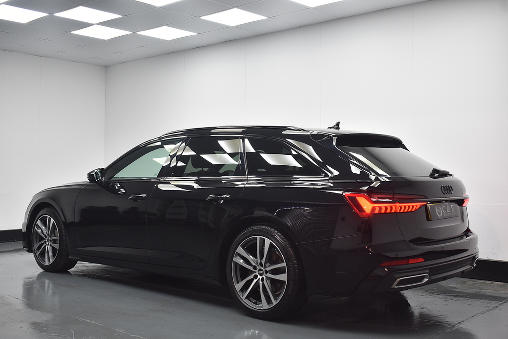 Audi A6 Avant Estate Black #4