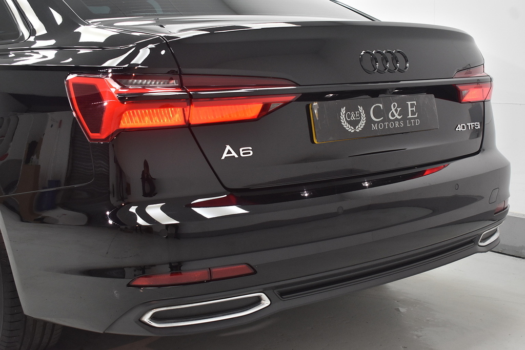 Audi A6 Saloon Saloon White #15