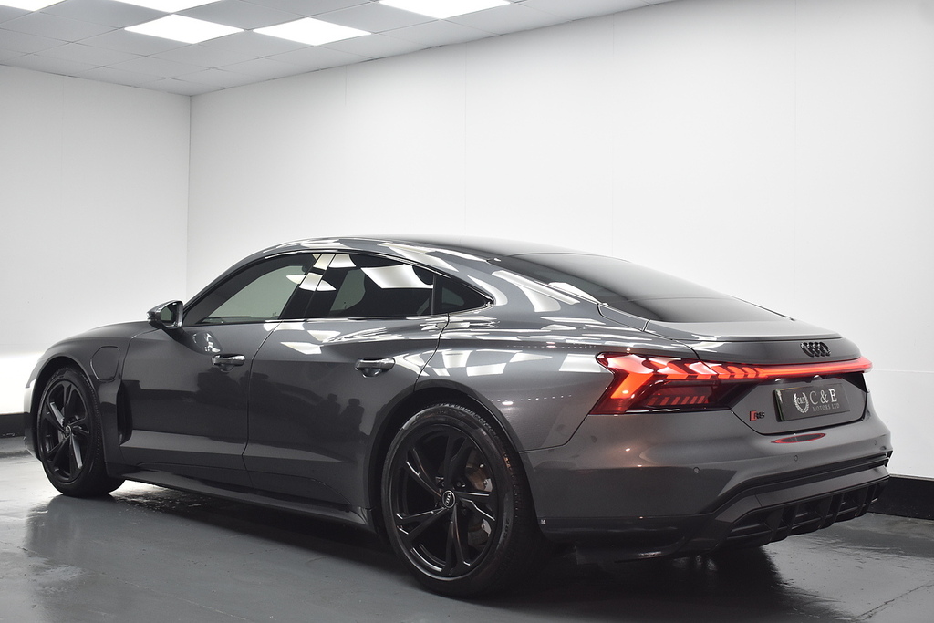 Audi E Tron GT Saloon KE23UCR Grey #4