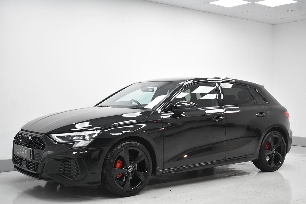Audi A3 Hatchback SD23WZN Black #5