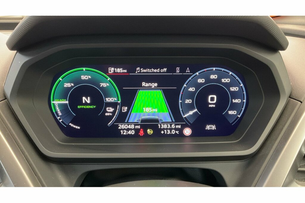 Audi Q4 E Tron Suv Grey #4