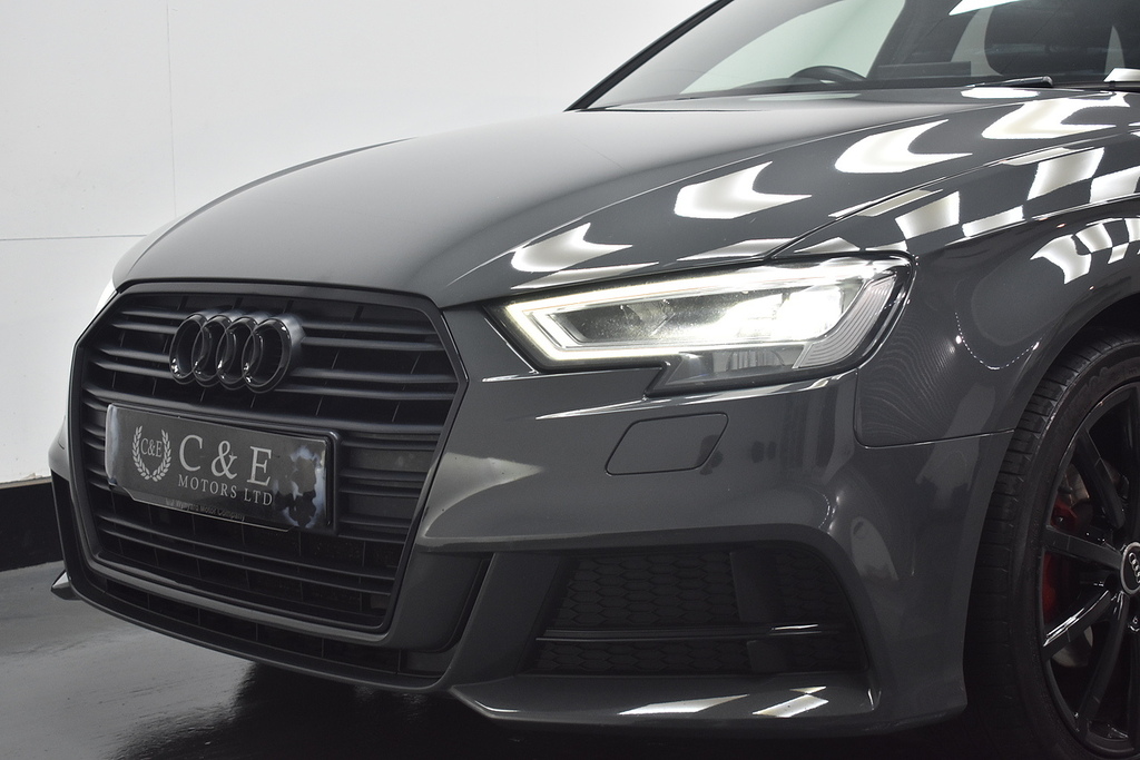 Audi A3 Sportback Tfsi S Line Black Edition Grey #6