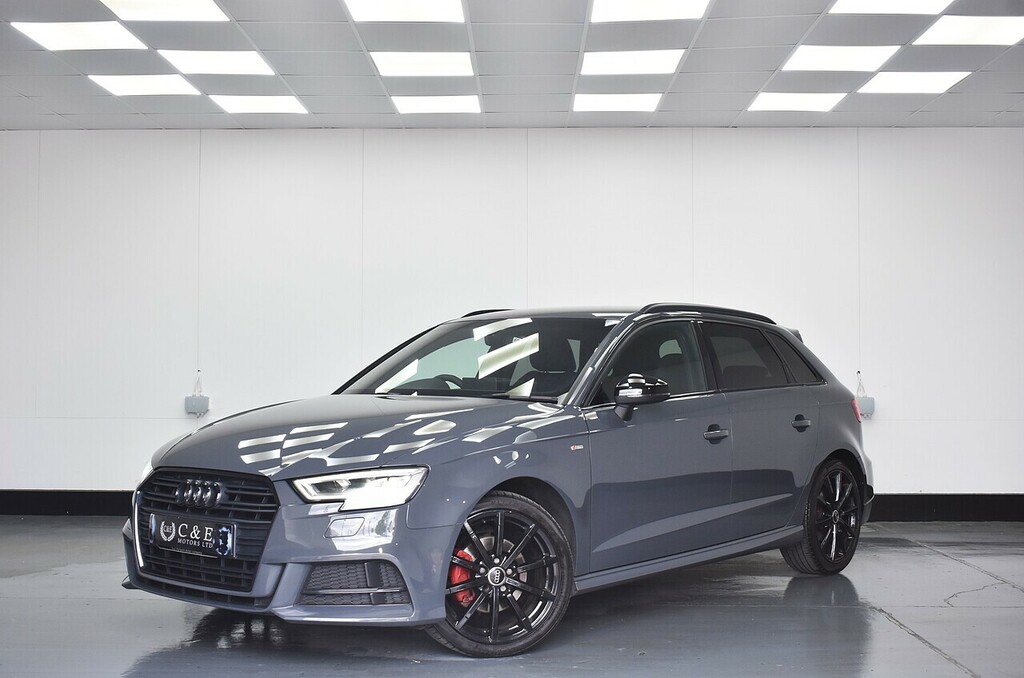 Audi A3 Sportback Tfsi S Line Black Edition Grey