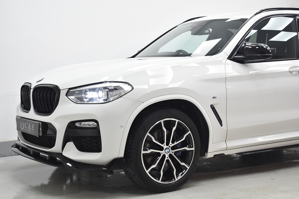 BMW X3 X3 Xdrive30d M Sport Mhev White #3