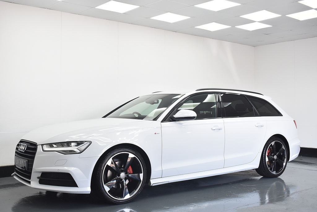 Audi A6 Avant Estate White #5
