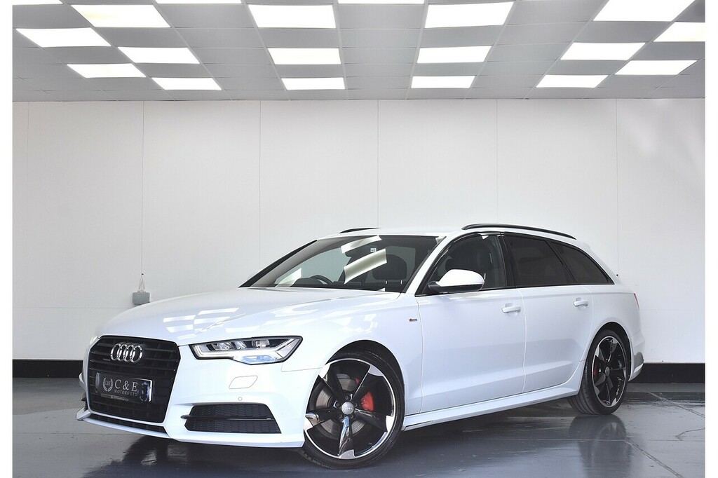 Audi A6 Avant Estate White