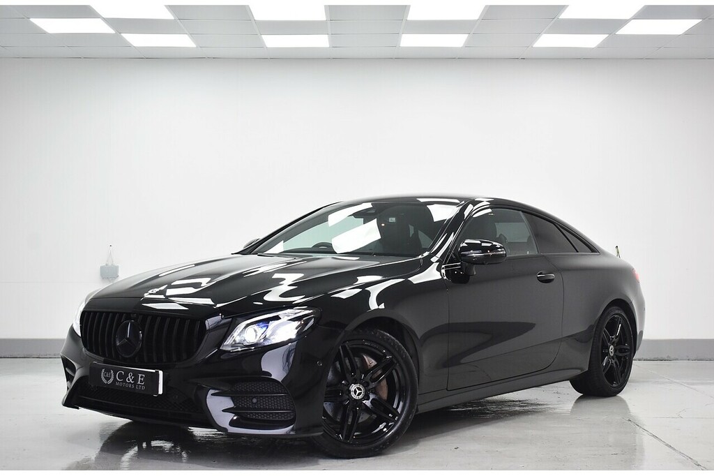 Mercedes-Benz E Class Coupe Black