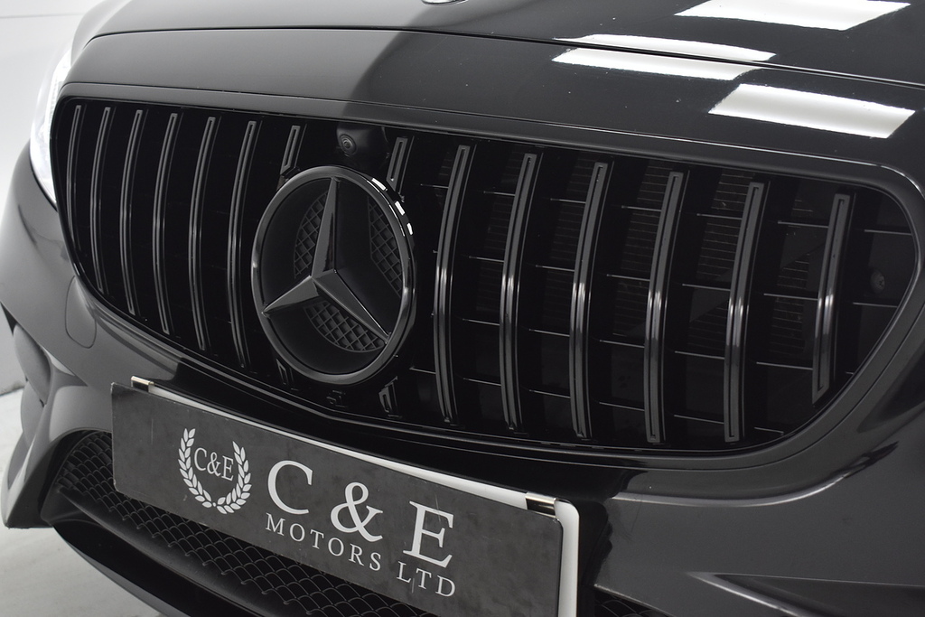 Mercedes-Benz E Class Coupe Black #6
