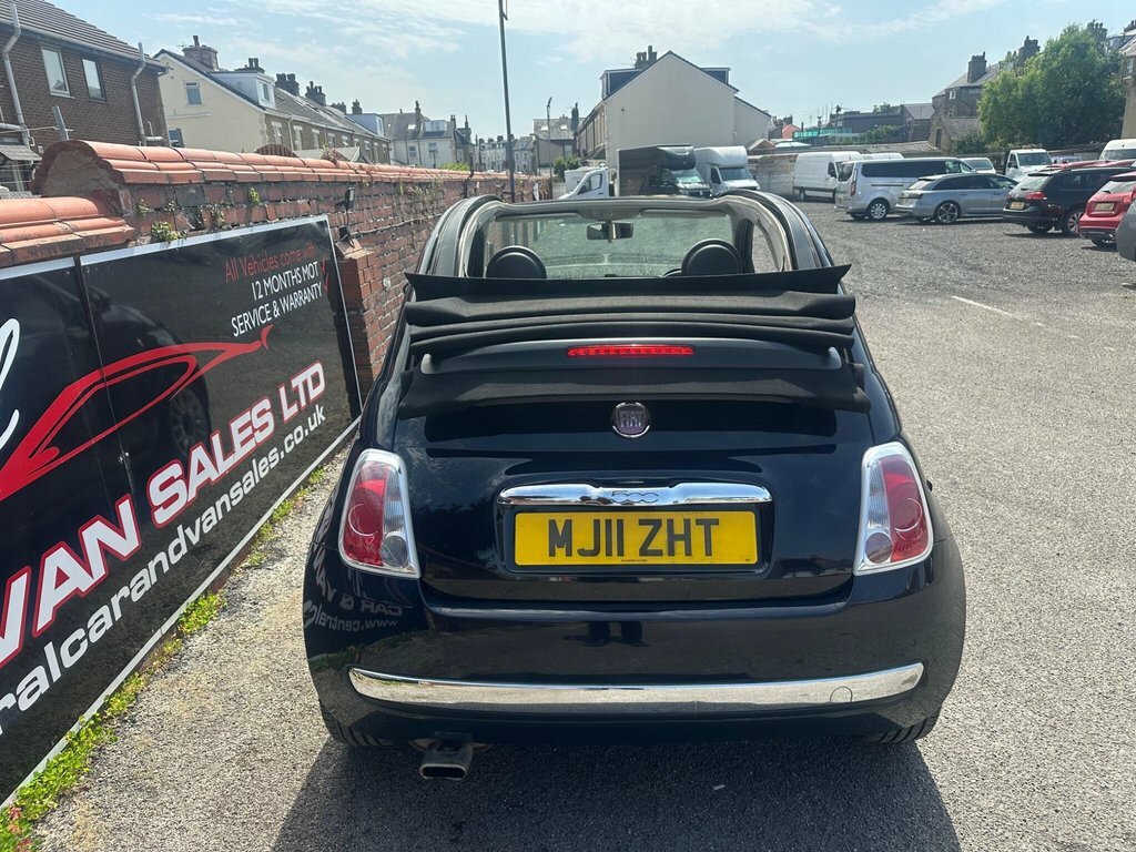 Fiat 500C 1.2 Lounge Euro 5 White #12
