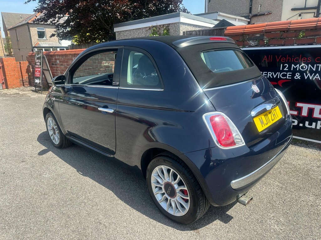 Fiat 500C 1.4L Lounge Blue #6