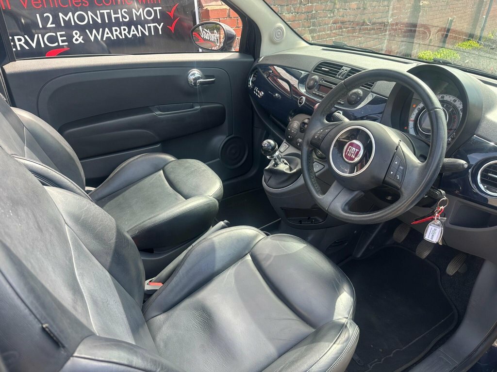 Fiat 500C 1.2 Lounge Euro 5 White #14