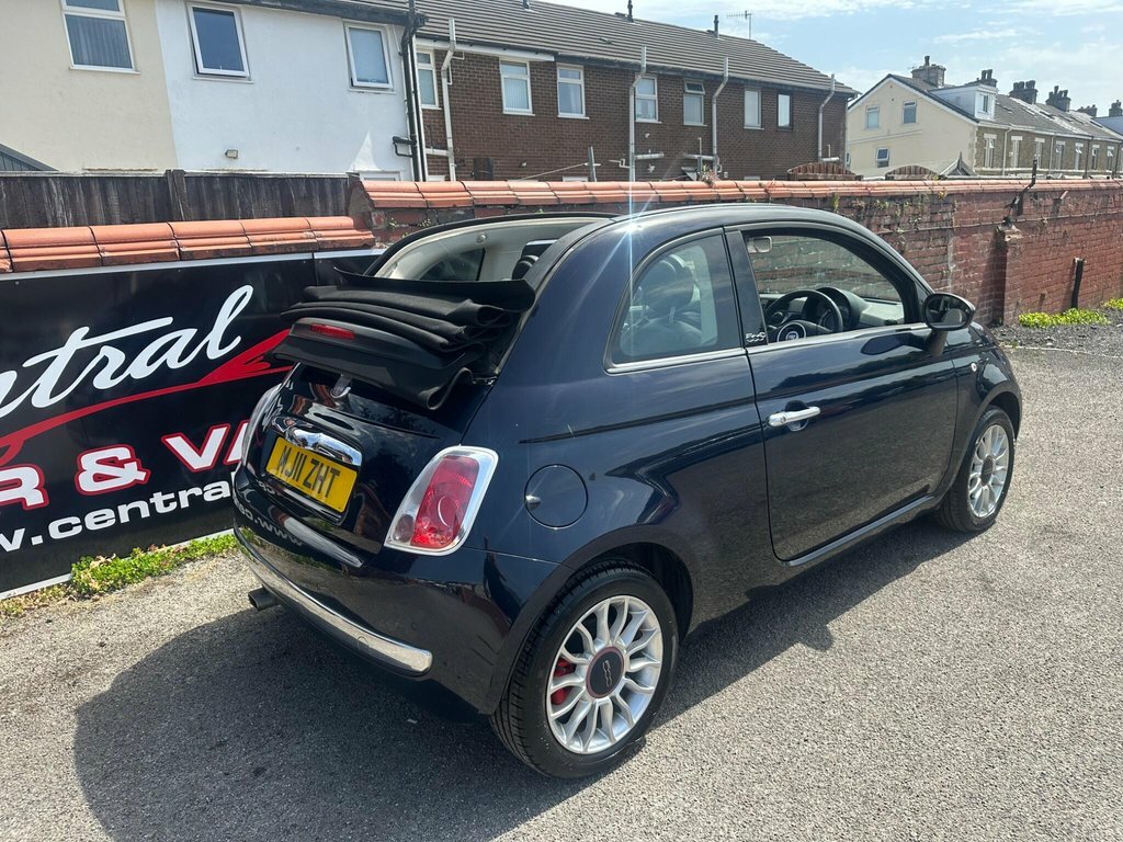 Fiat 500C 1.2 Lounge Euro 5 White #11