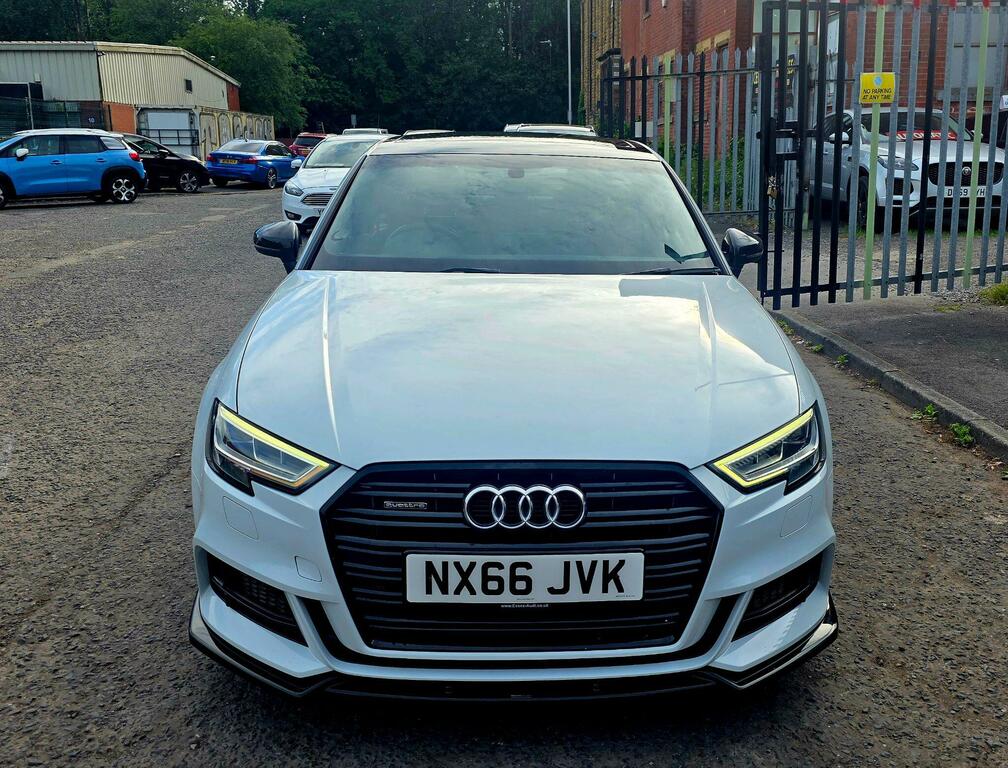 Audi A3 S Line White #2