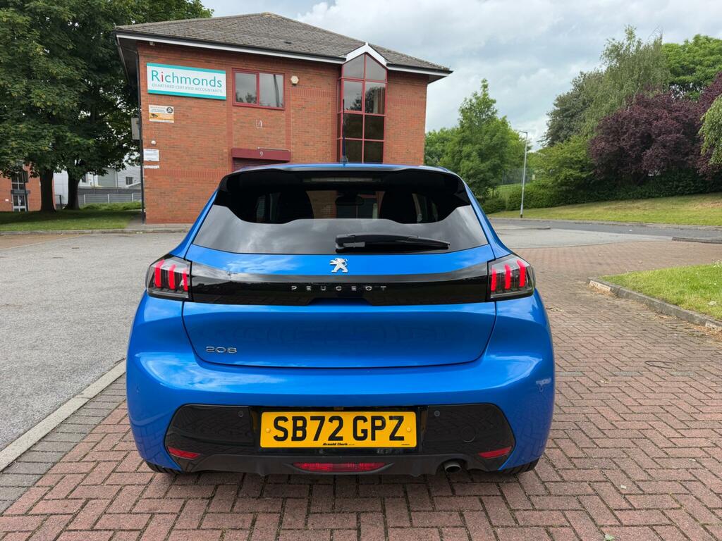Peugeot 208 Allure Premium Blue #6