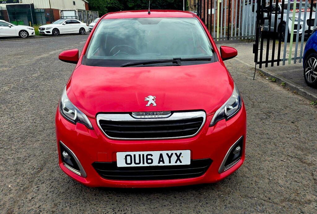 Peugeot 108 Allure Red #2