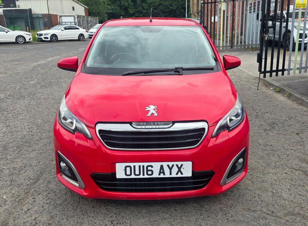 Peugeot 108 Allure Red #3