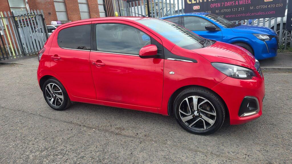 Peugeot 108 Allure Red #4