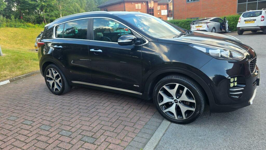 Kia Sportage Gt-line Black #5