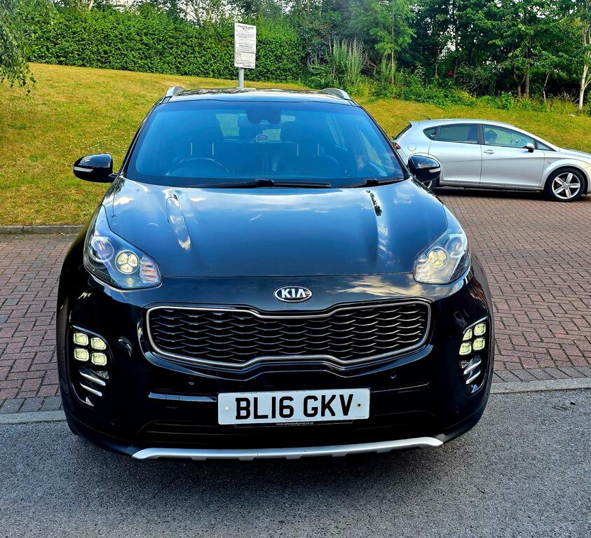 Kia Sportage Gt-line Black #3
