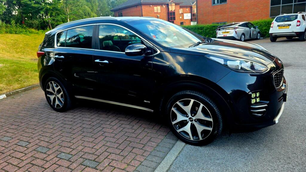 Kia Sportage Gt-line Black #4