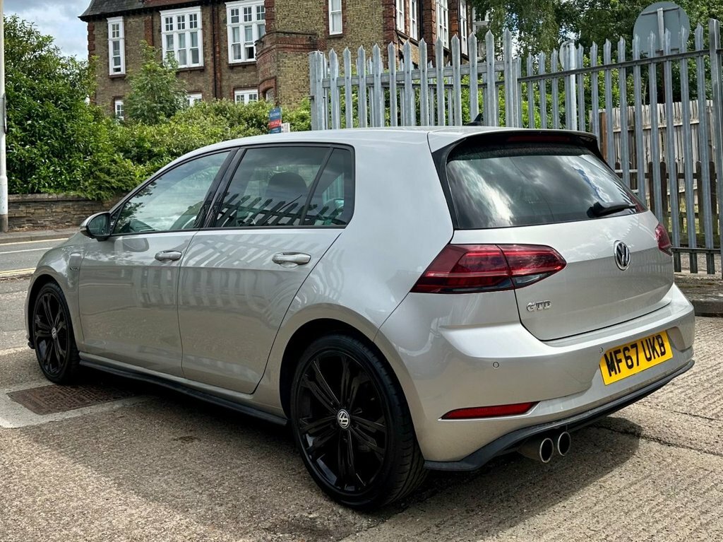 Volkswagen Golf 2.0 Tdi Gtd Hatchback Euro 6 S MF67UKB Silver #5
