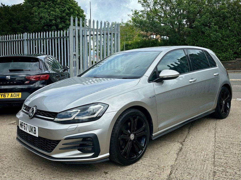 Volkswagen Golf 2.0 Tdi Gtd Hatchback Euro 6 S MF67UKB Silver #3