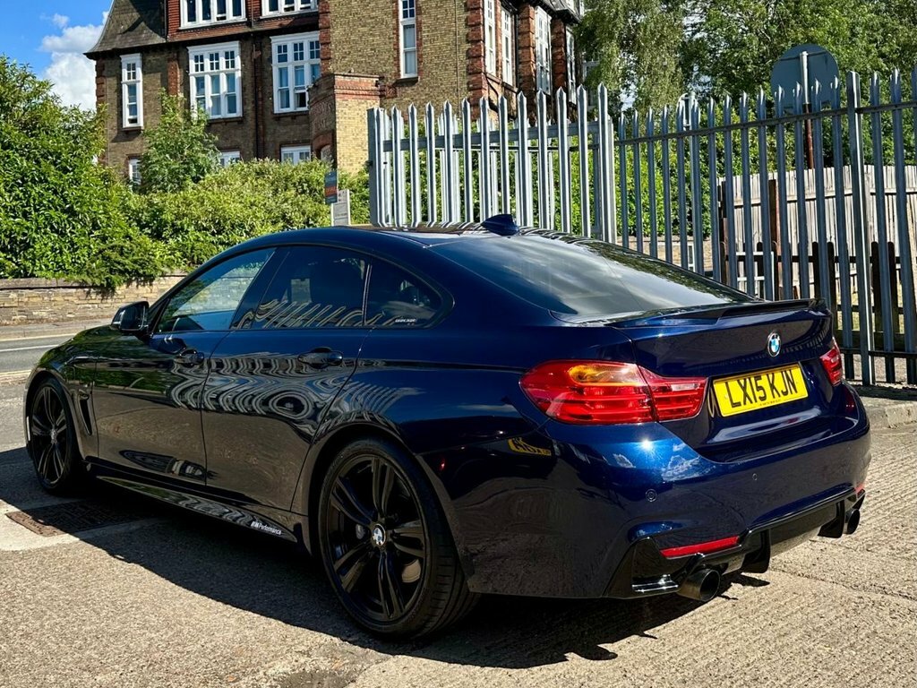 BMW 4 Series Gran Coupe 3.0 430D M Sport Hatchback Euro 6 LX15KJN Blue #5
