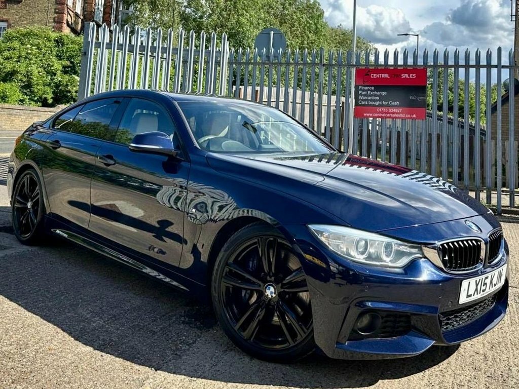 BMW 4 Series Gran Coupe 3.0 430D M Sport Hatchback Euro 6 LX15KJN Blue